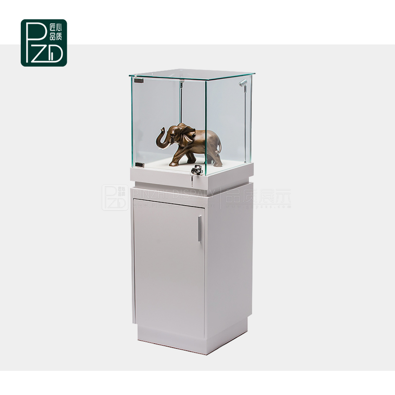 Free standing museum display cabinets