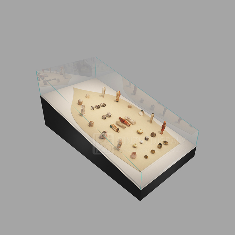 High End Explosion-proof Glass Museum Showcase