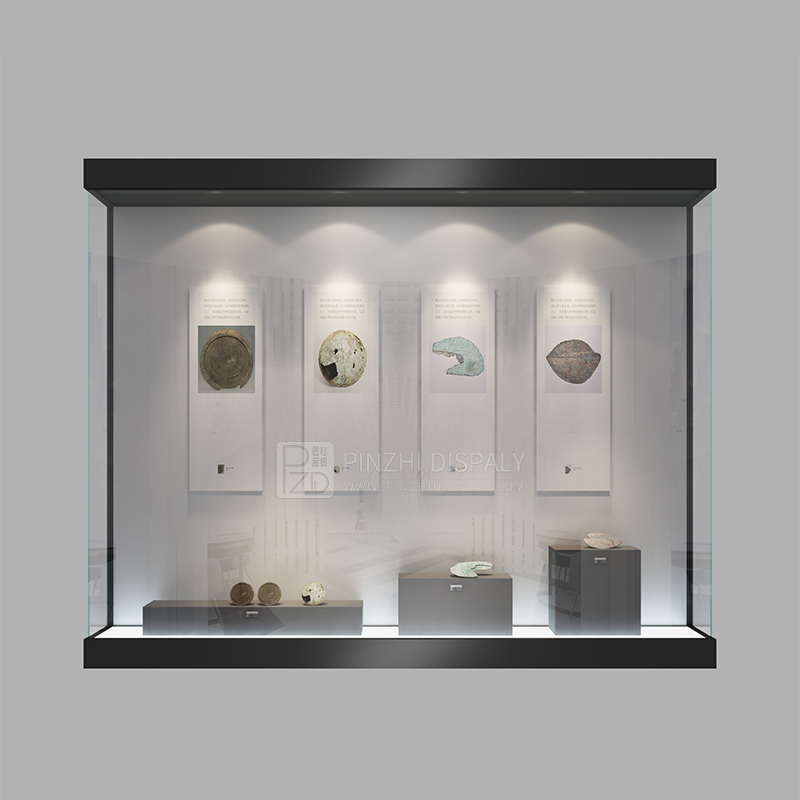 Custom Design Wall Mounted Display Case for Collectibles