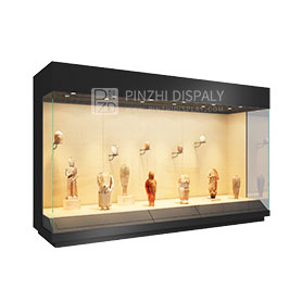 High end museum wall display cases