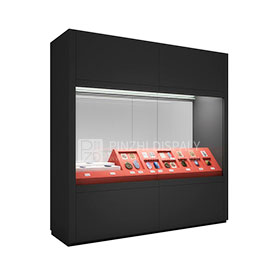 High end museum dustproof glass display case