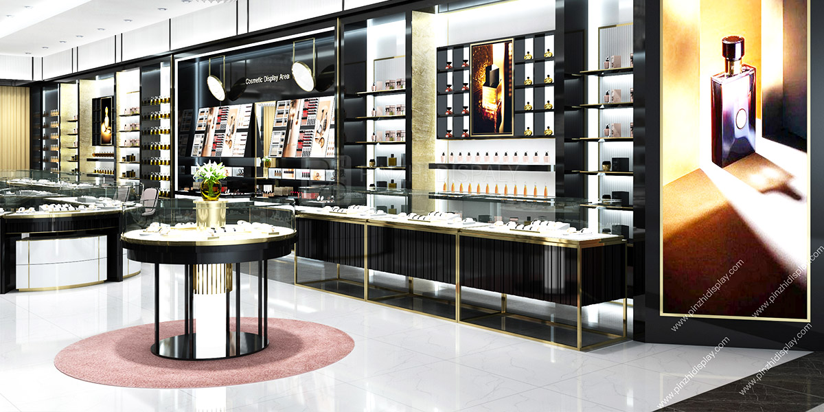 High end perfume shop interior design