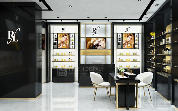 Modern small perfume shop design