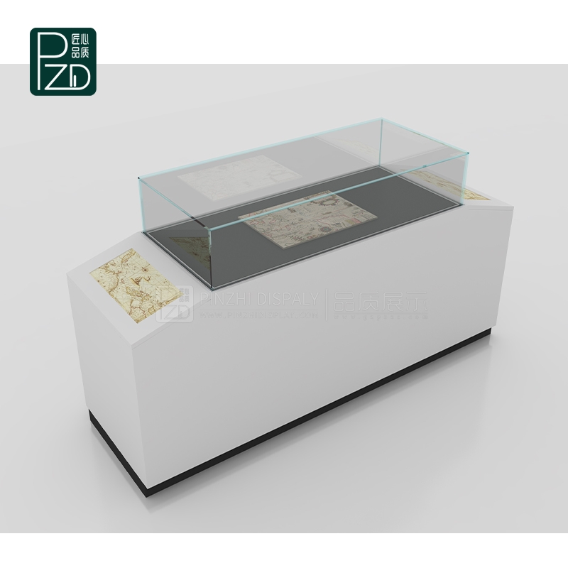 2022 new design customized museum display cabinet
