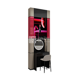 High-end lipstick display wall cabinet