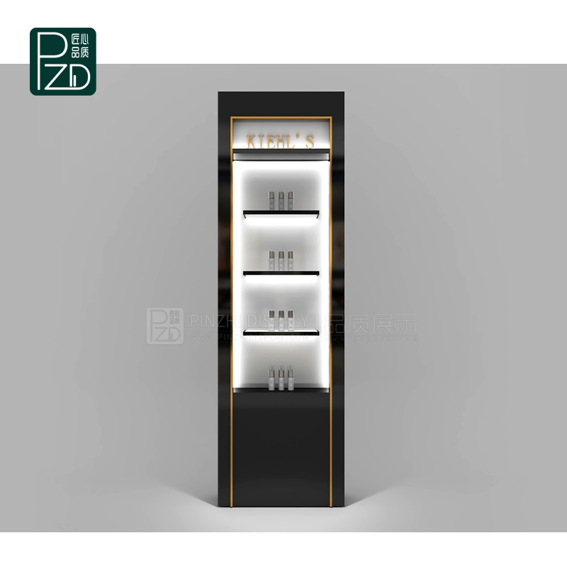 Free Standing Cosmetics Showcase Wall Cabinets