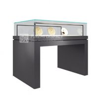 Black Glass Antique Display Cabinets For Museum