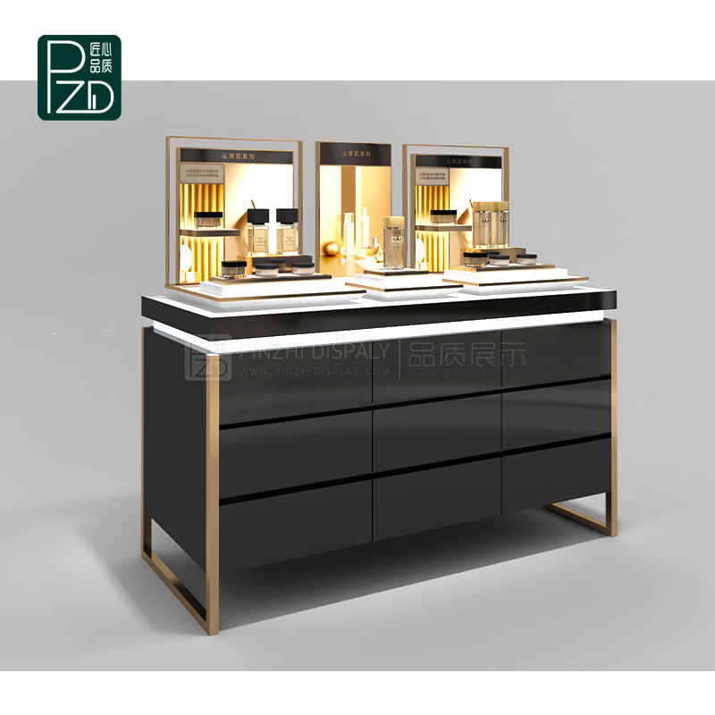 2022 new luxury custom perfume display table