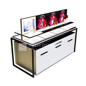 Modern cosmetic display table display stand