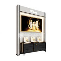 custom retail display stands perfume display case