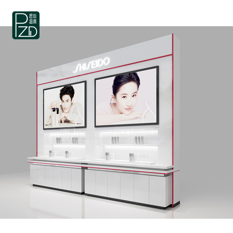 Makeup display shelve Cosmetic fixture for beauty shop