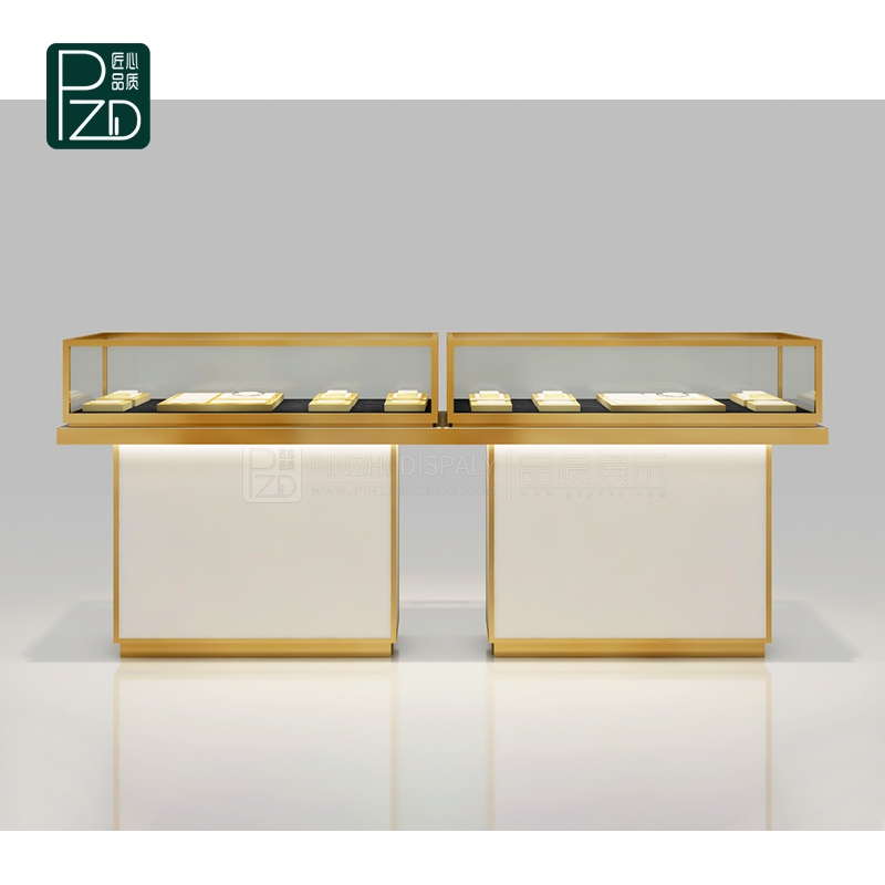 Retail Luxury Jewelry Shop Display Showcase