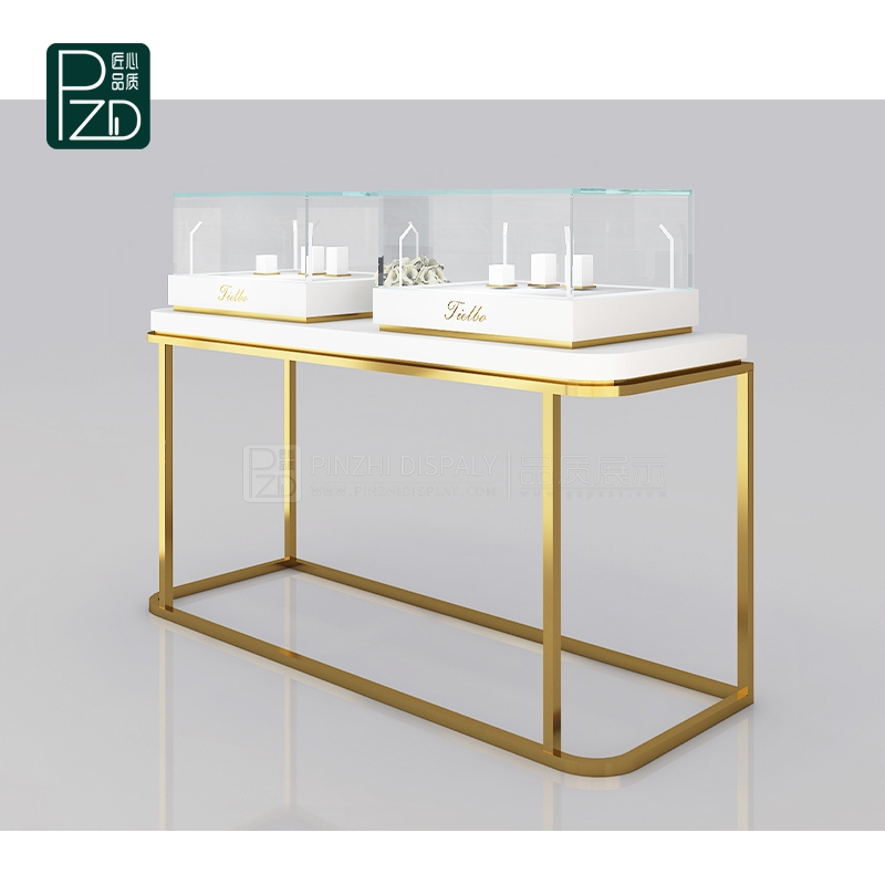 golden display counter high quality showcase for watch