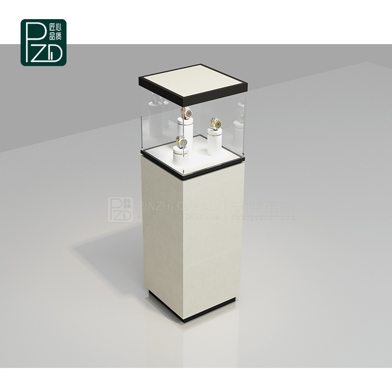 high end watch showcase display pedestal design