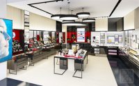 Small makeup shop design ideas in mall