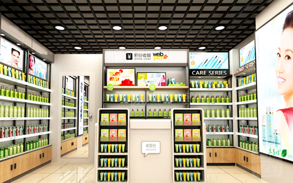 Skin Care Shop Design Decoration Interior Design