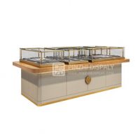 Wooden Jewelry Display Table Table Top Jewelry Display Counter