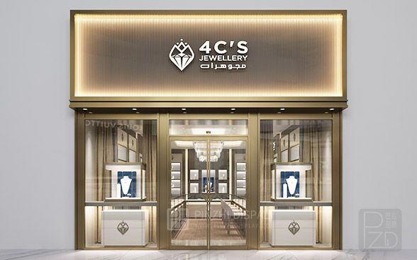 Oman 4C Jewelry Store Design