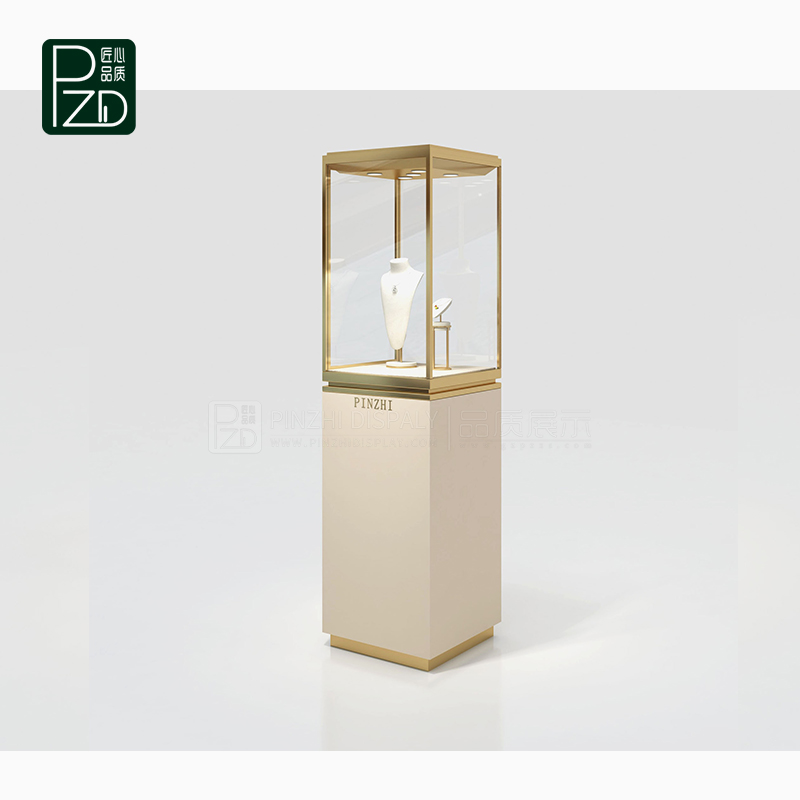 Elegant modern jewelry display tower