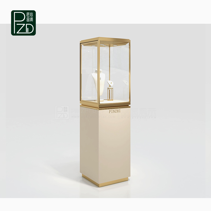 Elegant modern jewelry display tower