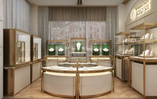 The Benefits of Steel-Wood Structure for High-End Custom Jewelry Display Cases