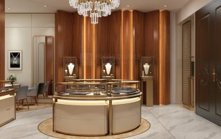 How Wood Selection Affects the Quality of High-End Jewelry Display Cases