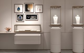 How High-End Jewelry Display Cases Use Lighting to Make Jewelry More Captivating