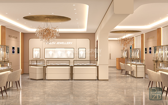 【Kuwait】 Luxury Jewelry Brand Store Renovation Design