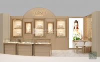 【Qatar】High-end jewelry booth design for jewelry fair