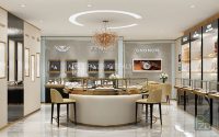【Singapore】High-end showcases project for brand watch store