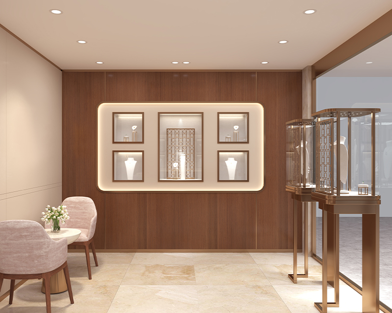 How High-End Jewelry Display Cases Prevent Jewelry from Overheating?