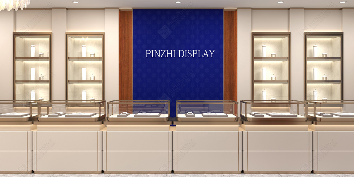 【Qatar】High-end jewelry booth design for jewelry fair