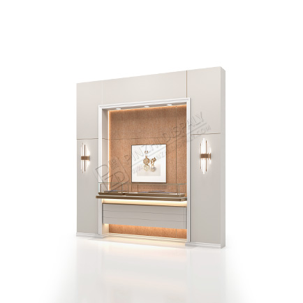 High-end custom jewelry store display furniture