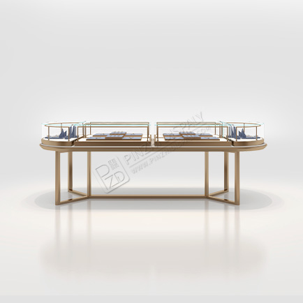 High-end custom jewelry store display furniture