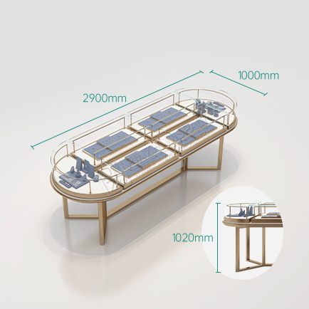 What Are the Key Points of Custom High-End Jewelry Display Cases?