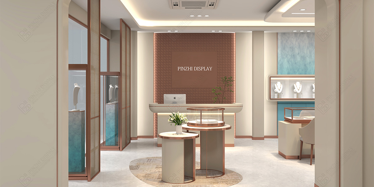 【Qatar】High-end jewelry booth design for jewelry fair