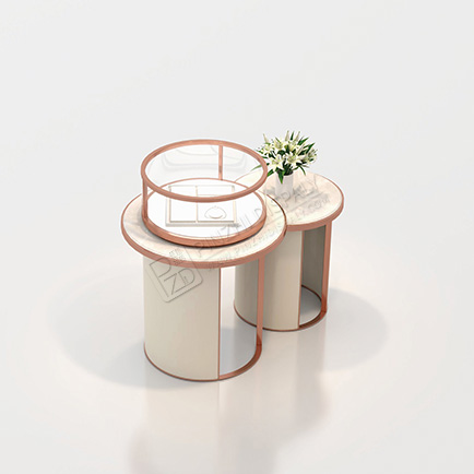 High-end custom jewelry store display furniture
