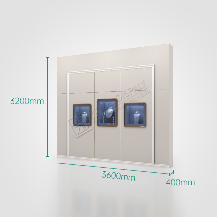 High-end custom jewelry store display furniture