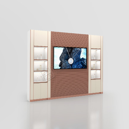 High-end custom jewelry store display furniture