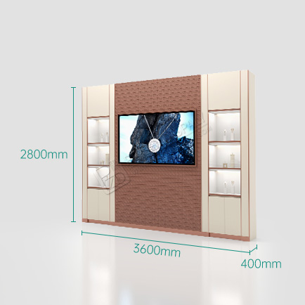 High-end custom jewelry store display furniture
