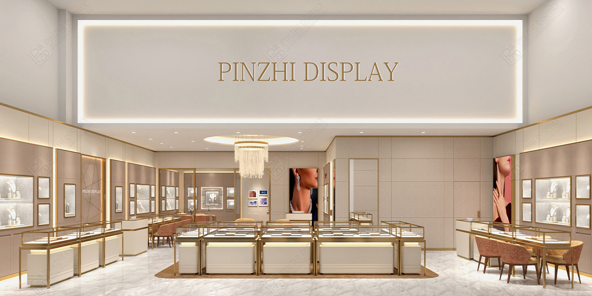 【Qatar】High-end jewelry booth design for jewelry fair