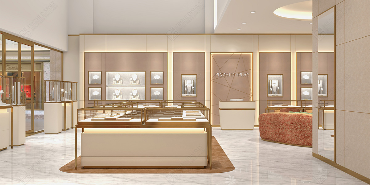 【Qatar】High-end jewelry booth design for jewelry fair