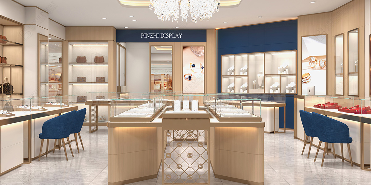 【Qatar】High-end jewelry booth design for jewelry fair