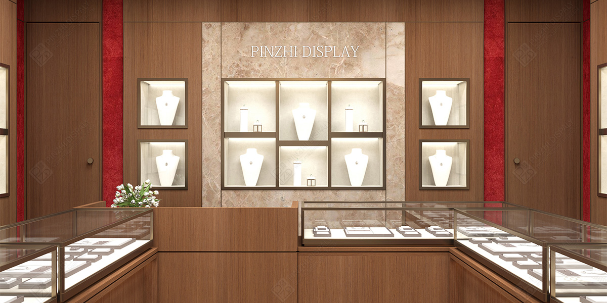 【Qatar】High-end jewelry booth design for jewelry fair