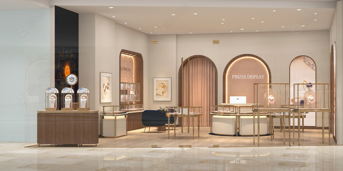 【Qatar】High-end jewelry booth design for jewelry fair